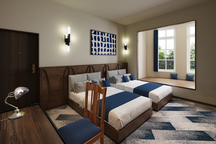 ROOM 02 — Gunjo（群青）